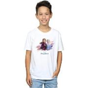 T-shirt enfant Disney Frozen 2 Elsa And Anna Nature Is Beautiful