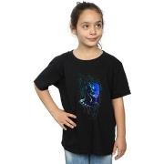 T-shirt enfant Marvel Black Panther Neon Mask