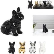 statuettes et figurines La Chaise Longue Petite statue Bulldog Argent