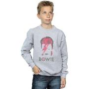 Sweat-shirt enfant David Bowie Aladdin Sane Distressed