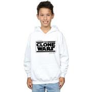 Sweat-shirt enfant Disney Clone Wars Logo