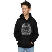 Sweat-shirt enfant Disney Stormtrooper Scribble Helmet