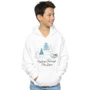 Sweat-shirt enfant Disney The Mandalorian Rolling Through The Snow