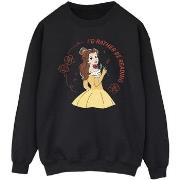 Sweat-shirt Disney Beauty And The Beast I'd Rather Be Reading