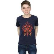 T-shirt enfant Harry Potter Christmas Fair Isle