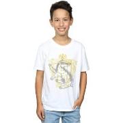 T-shirt enfant Harry Potter Hufflepuff Badger Crest