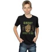 T-shirt enfant Marvel Guardians Of The Galaxy Vol. 2 Groot Skills