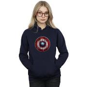 Sweat-shirt Marvel Captain America Wooden Shield