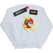 Sweat-shirt Dc Comics The Flash Lightning Portrait
