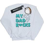 Sweat-shirt enfant The Flintstones Pebbles My Dad Rocks