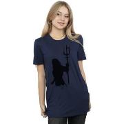 T-shirt Dc Comics Aquaman Mono Silhouette