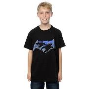 T-shirt enfant Dc Comics Batman v Superman Battle Silhouette