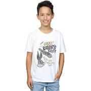 T-shirt enfant Dessins Animés Bugs Bunny Rub Me The Wrong Way