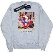 Sweat-shirt Friends Superman And Santa