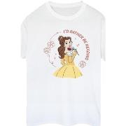 T-shirt Disney Beauty And The Beast I'd Rather Be Reading