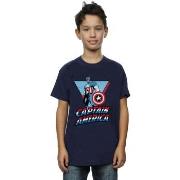 T-shirt enfant Marvel Captain America Triangle