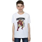 T-shirt enfant Marvel Awesome Iron Man