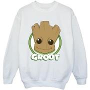Sweat-shirt enfant Guardians Of The Galaxy Groot Badge