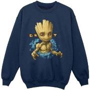 Sweat-shirt enfant Guardians Of The Galaxy Groot Flowers