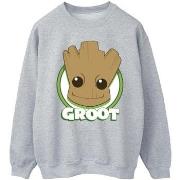 Sweat-shirt Guardians Of The Galaxy Groot Badge