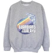 Sweat-shirt enfant Guardians Of The Galaxy Badge Rocket