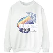 Sweat-shirt Guardians Of The Galaxy Badge Rocket