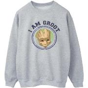 Sweat-shirt Guardians Of The Galaxy Groot Varsity