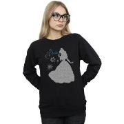 Sweat-shirt Disney Belle Christmas Silhouette