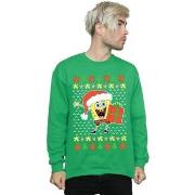 Sweat-shirt Spongebob Squarepants Ugly Christmas