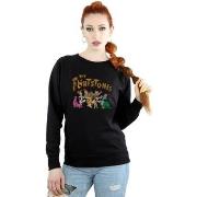 Sweat-shirt The Flintstones Group Distressed