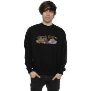 Sweat-shirt The Flintstones Family Car Distressed