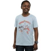 T-shirt enfant Dc Comics Justice League High Five