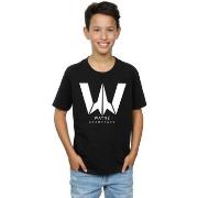 T-shirt enfant Dc Comics Justice League Wayne Aerospace