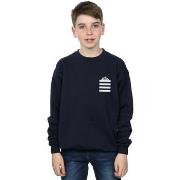 Sweat-shirt enfant Dessins Animés Taz Stripes Faux Pocket