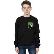 Sweat-shirt enfant Dessins Animés Marvin The Martian Face Faux Pocket