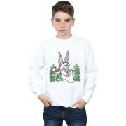 Sweat-shirt enfant Dessins Animés Bugs Bunny Christmas Fair Isle