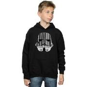 Sweat-shirt enfant Disney Stormtrooper Barcode Helmet