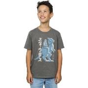 T-shirt enfant Disney Kanji Luke Hoth