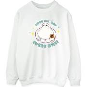 Sweat-shirt Disney Big Hero 6 Baymax Hugs Everyday