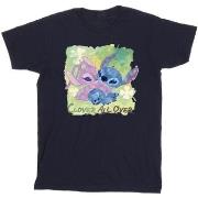 T-shirt enfant Disney Lilo And Stitch St Patrick's Day Clover