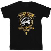 T-shirt enfant Harry Potter Hufflepuff Toon Crest