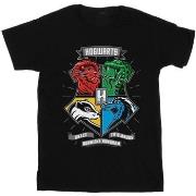 T-shirt enfant Harry Potter Hogwarts Toon Crest