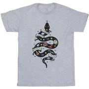 T-shirt enfant Harry Potter Slytherin Sketch