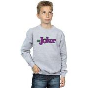 Sweat-shirt enfant Dc Comics The Joker Text Logo