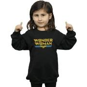 Sweat-shirt enfant Dc Comics Wonder Woman Crackle Logo