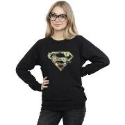 Sweat-shirt Dc Comics Supergirl Floral Shield