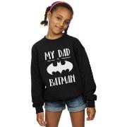 Sweat-shirt enfant Dc Comics Batman My Dad Is Batman