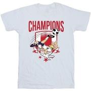 T-shirt enfant Dessins Animés Lola Football Champions