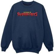 Sweat-shirt enfant Dc Comics DC League Of Super-Pets Movie Logo