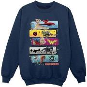 Sweat-shirt enfant Dc Comics DC League Of Super-Pets Character Pose